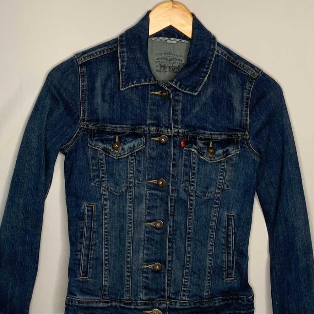 Levi’s Women’s XS Rivet Button Jean Jacket